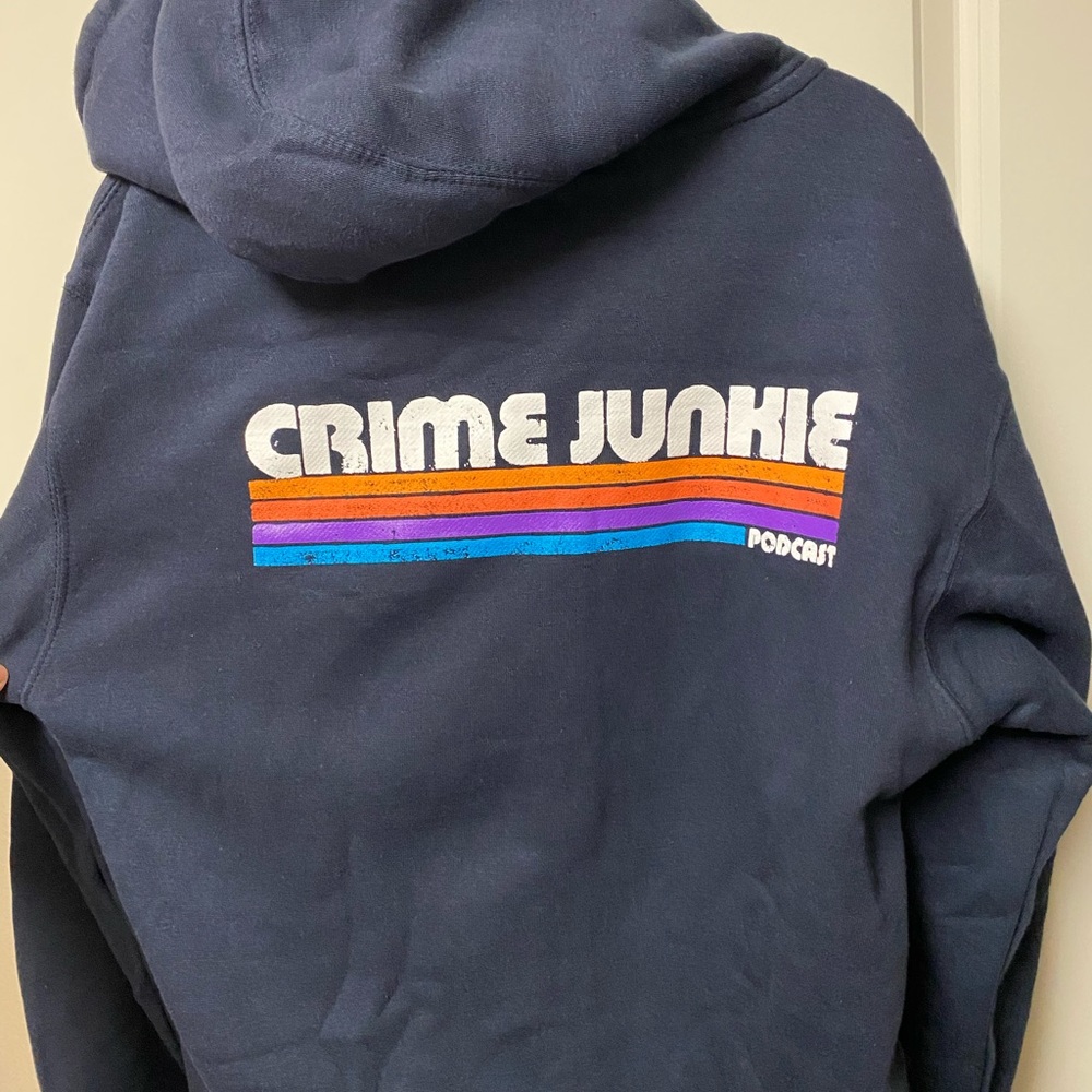 Crime Junkie Zip Up Hoodie